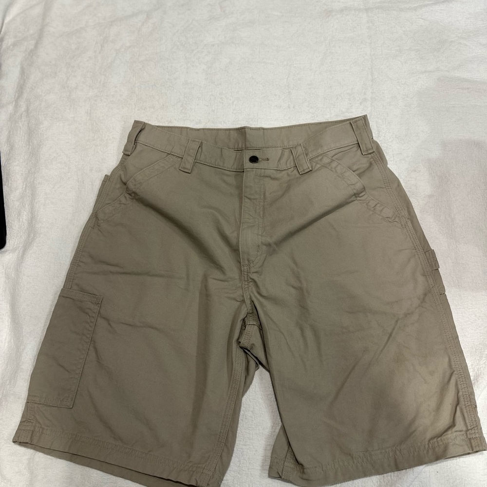 Men's Carhartt Tan Cargo Shorts